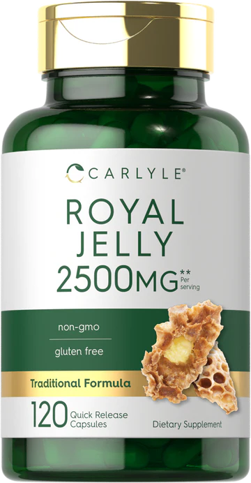 Royal Jelly 2500mg | 120 Count Capsules